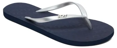 Obrázek produktu pro Žabky Roxy Viva Tone II, modré, stříbrné, velikost 36 (dámské), modré, stříbrné, velikost 36