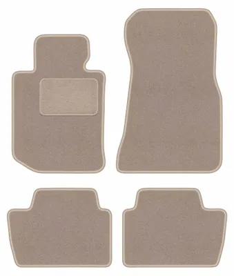 Immagine prodotto di Tappetini in moquette per BMW 4 G23 2021-2022 (cabrio) – set 4 pezzi, beige, su misura – Wielganizator LUX