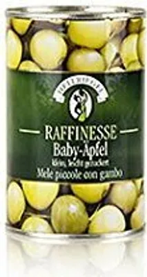 Image de Hellriegel Pommes cerise Pommes bébé légèrement sucrées avec tige 425g