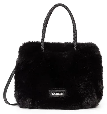 Image de L.CREDI sac à épaule bandoulière sac à main Sancia Crossbodybag Black noir