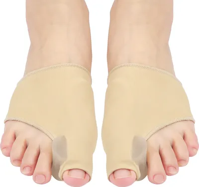 Obrázek produktu pro 1 pár gelových vložek na hallux valgus, ortéza na palec, úleva od halluxu, separátor palce u nohy, úleva od bolesti kloubu palce u nohy