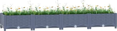 Obrázok produktu pre Maison Exclusive – vyvýšený záhon 160 x 40 x 23 cm, polypropylén
