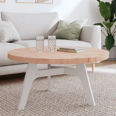 Produktbild von Tischplatte Ø90x4 cm Rund Massivholz Buche