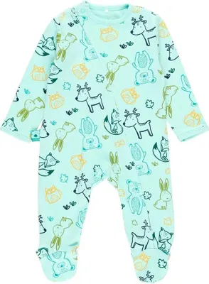 Produktbild von Boboli Tierstrampler Grün 1 Months Jungen Grün 1 Months