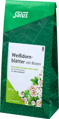 Produktbild von Salus Weißdornblätter mit Blüten, Arzneitee, Crataegi folium cum flore 100 g