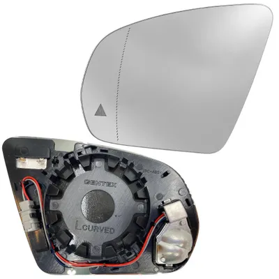 Produktbild von BILMAX Außenspiegelglas für Mercedes W222, W205, C205, A205, C253 Beheizbar, Totwinkelassistent (BSM), Links