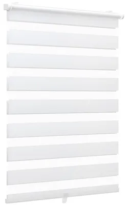Produktbild von Sekey Doppelrollo Klemmfix ohne Bohren Doppelrollo Duo Rollo Schnurlos Rollo Faltrollo 80x210cm, Weiß