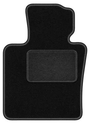 Produktbild von Fahrermatte Velours für Mini Cooper F55 2014- (5-Türer) – 1-tlg, Schwarz, passgenau – Wielganizator LUX
