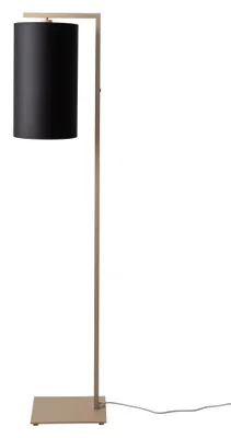 Obrázek produktu pro jde o RoMi - Stojací lampa Boston - hnědá - 30x25x160cm do obývacího pokoje, ložnice