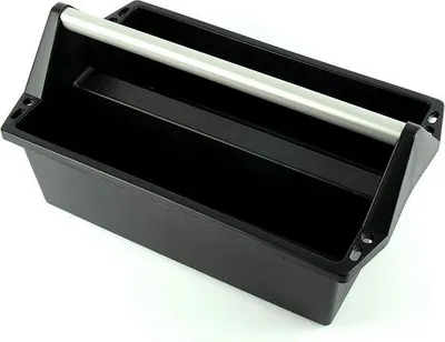 Produktbild von Famanu Werkzeugkiste Aluminium mit Ergonomischem Handgriff - Schwarz