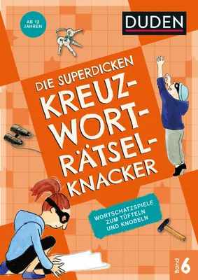 Produktbild von Die superdicken Kreuzworträtselknacker - ab 12 Jahren (Band 6)