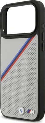 Image de Case Bmw M Tricolore Metal Logo Magsafe Do Iphone 17 Pro Max - Szare