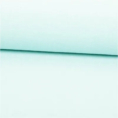 Produktbild von Baumwollstoff Meterware Popeline Yarn Dyed garngefärbt einfarbig mint meliert 144cm