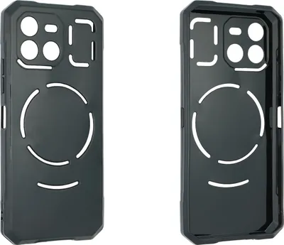 Obrázok produktu pre caseroxx ochranné TPU puzdro kompatibilné s Doogee Blade GT Ultra, gumené puzdro na mobilný telefón čierne