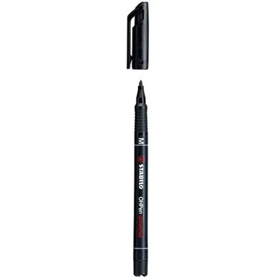 Produktbild von Folienstift - STABILO OHPen universal - permanent medium - 10er Pack - schwarz