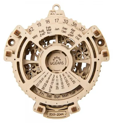 Produktbild von 3D-Puzzle, Date Navigator 2.0, Ugears, Holz, 207 Teile