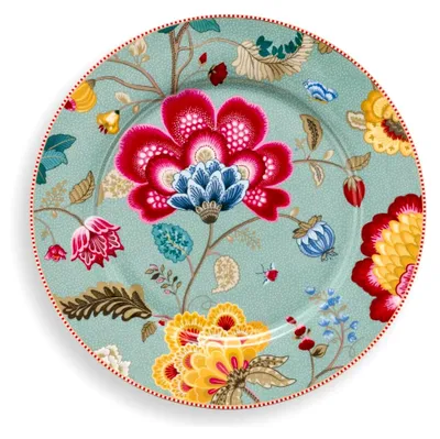 Produktbild von Blooming Tales Fantasy Blue Platzteller 32 cm