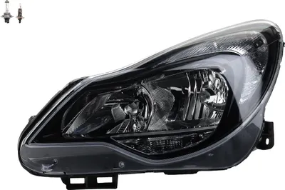 Produktbild von Johns, Scheinwerfer passend für Opel Corsa D 01/ 11- Links Fahrerseite mit Leuchtmittel 1216645 1216646 1216673 1216787 1216832 13446801 95510689 9551