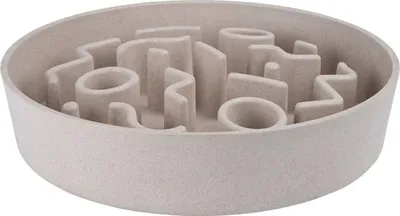 Obrázok produktu pre DISTRICT70 Miska proti hltaniu pre psov Bambus 28 cm Merengue