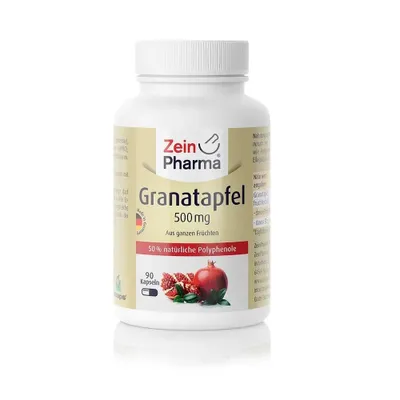 Obrázek produktu pro Zein Pharma granátové jablko, 500 mg, 90 kapslí 13788