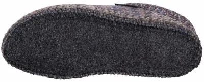 Produktbild von Haflinger Damen Hausschuh Strick Walktoffel aus reiner Schurwolle Tricoté 612085, Größe:41 EU, Farbe:Blau