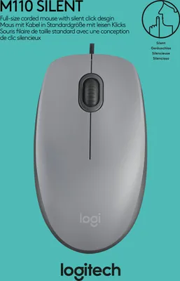 Produktbild von Logitech M110 Silent schwarz