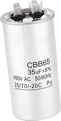 Zdjęcie produktu dla CBB65 450V 35UF Kondensator Kondensator rozruchowy klimatyzacji z folii aluminiowej