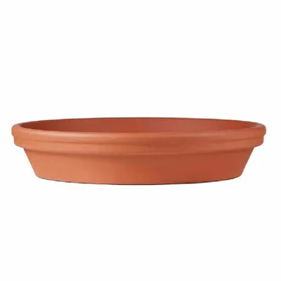 Produktbild von SPANG Untersetzer Ton 26/29cm transparent glasiert 006.503.26.P