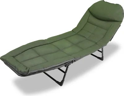 Produktbild von TolleTour Karpfenliege, Angelliege bis 150kg belastbar, Campingliege,Campingbett klappbar