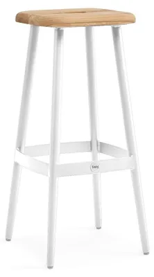 Produktbild von 2er Set Suns Virenze Barstuhl Aluminium/Teak