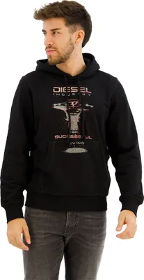 Zdjęcie produktu dla Diesel Ginn K36 Hoodie Black S Man Black S