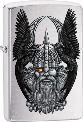 Produktbild von Zippo Odin Feuerzeug mit Ravin 60005643