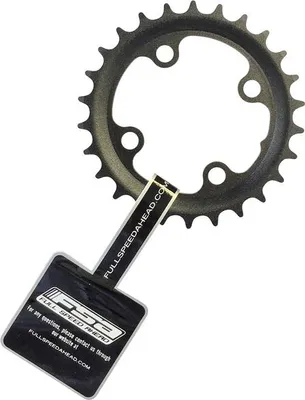 Produktbild von FSA Kettenblatt MTB 4-Arm 2x 64 mm x 24 T Schwarz - präzises Schalten für MTB...