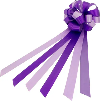 Produktbild von Oblique Unique Geschenkschleife mit Geschenkband Groß Deko Schleifen - lila