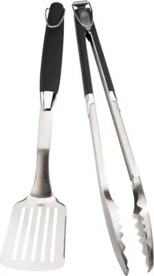 Produktbild von Premium 350/173 - Grillbesteck 2 tlg. - Grillzubehör aus gebürstetem Edelstahl