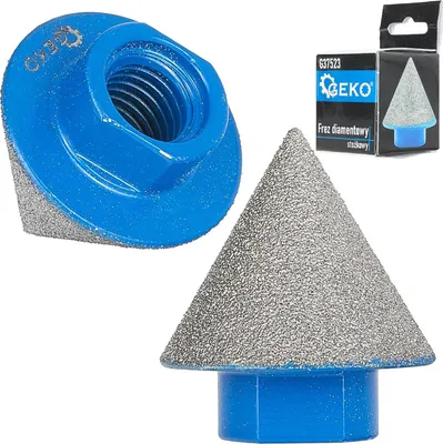 Obrázok produktu pre Diamantová kužeľová fréza - brúsny diamantový kužeľ 2 - 38mm M14