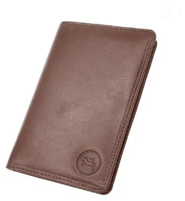 Productafbeelding van RFID Lederen Autopapierhouder in Bruin
