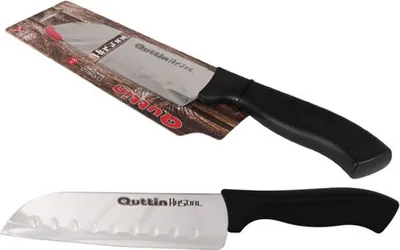 Produktbild von Quttin Santoku Küchenmesser,17cm,Edelstahl