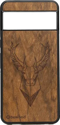 Produktbild von Bewood Holzhülle für Google Pixel 8 IMBUIA DEER