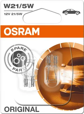 Obrázok produktu pre Automobilová Lampa 7515-02B W21/5W 12V W3X16Q Duoblister Osram