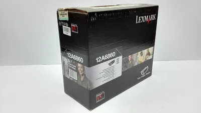 Produktbild von Lexmark 12A6860, 10000 Seiten, Schwarz, 1 Stück(e)