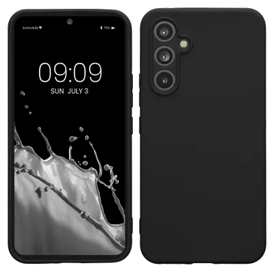 Produktbild von kwmobile Handyhülle für Samsung Galaxy A54 5G Hülle - weiches Handy Silikon Case - Schutzhülle Cover - Schwarz