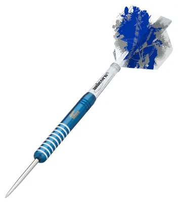 Produktbild von Unicorn Silver Star blau Gary Anderson Steel Darts