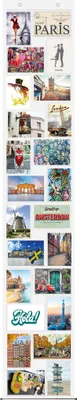 Produktbild von 10 x 15 Fotovorhang für 24 Fotos Hoch- und Querformat