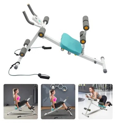 Immagine prodotto di Attrezzo da allenamento, display LCD, bande elastiche, AZZURRO