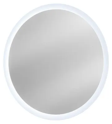 Image de Miroir salle de bain LED rond 60 cm sans cadre design