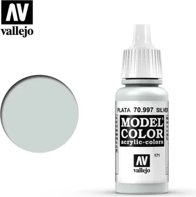 Immagine prodotto di Model Color Vallejo 70997 Argento 17ml Metallic Airbrush Farbe