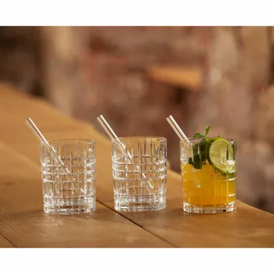 Image de Nachtmann Glastrinkhalm kurz Set/4 mit Bürste 102948/Abverkauf nur solange Vorrat reicht