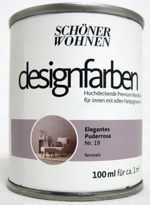 Produktbild von Designfarbe Elegantes Puderrosa Nr.19 100 ml