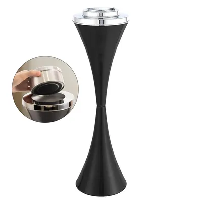 Produktbild von Großer Standaschenbecher mit Deckel, Boden Aschenbecher für Mahjong- und Spielzimmer, Wohnzimmer, dekorativer Aschenbecher für Zuhause